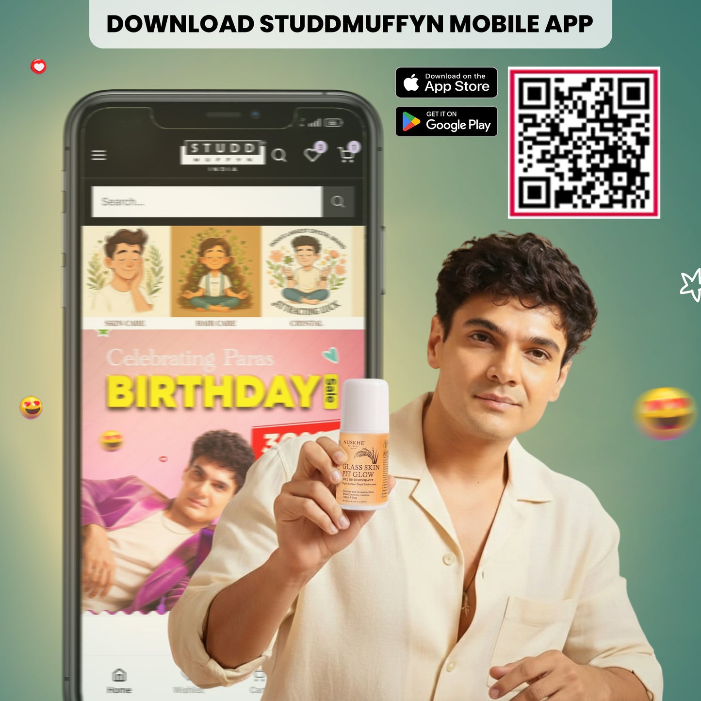 Glass Skin Pit Glow Roll On Deo