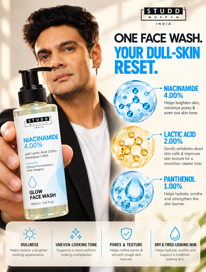 Niacinamide 4% Glow Face Wash (100ml)