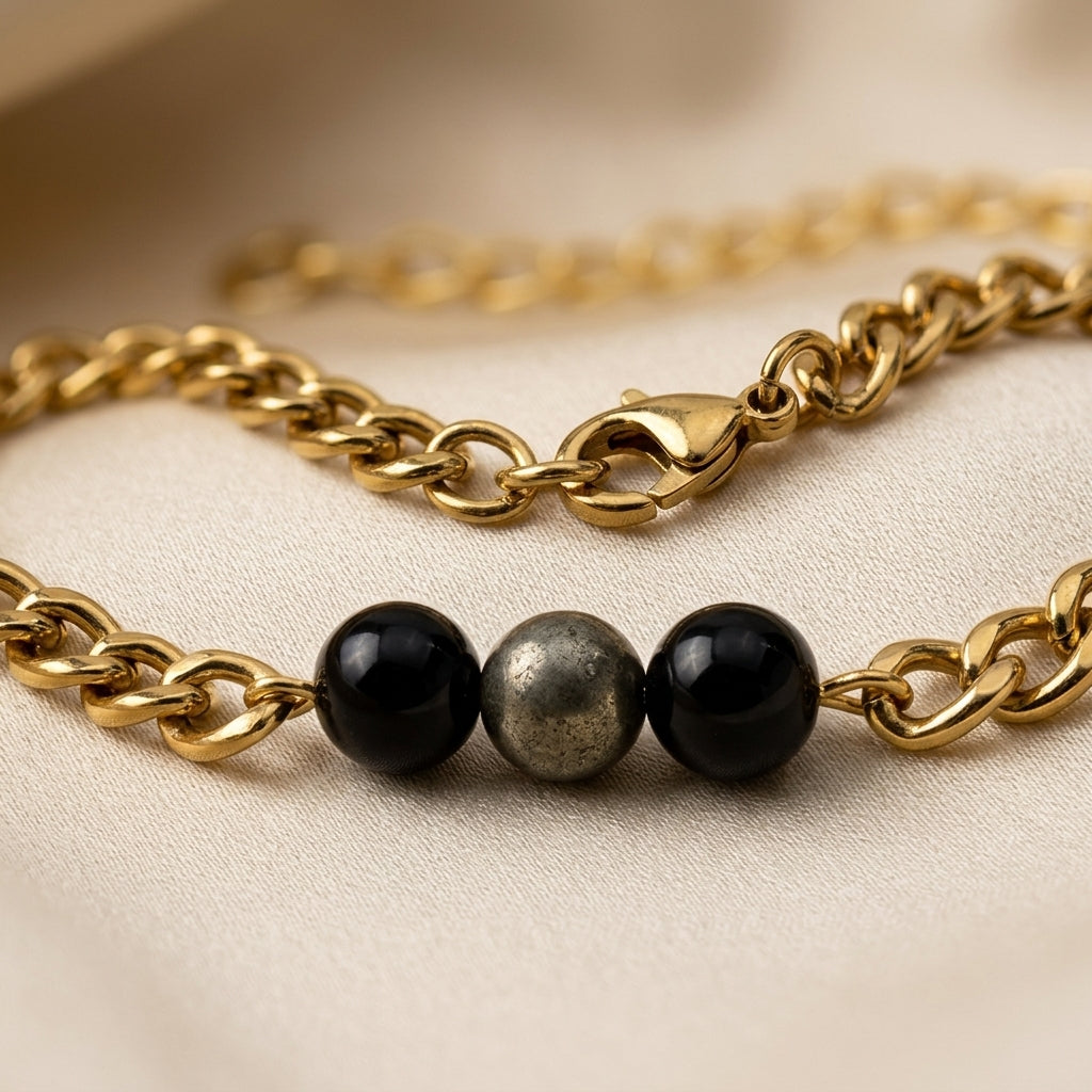 Richie Rich Cuban Bracelet - 24k Gold Tone