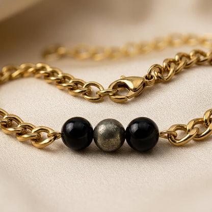 Richie Rich Cuban Bracelet - 24k Gold Tone