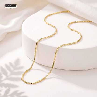Golden Rice Chain - 24K Gold-Toned [ Pack of 2 ]