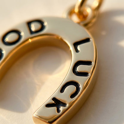 Good Luck Pendant - 24K Gold Tone