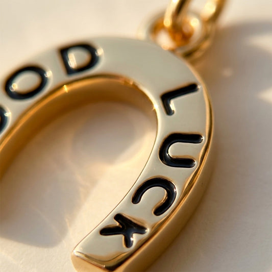 Good Luck Pendant - 24K Gold Tone