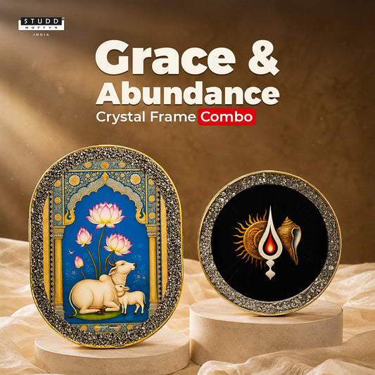 Grace and Abundance Crystal Frame Combo