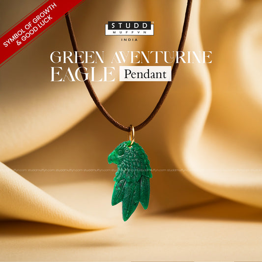 Green Aventurine Eagle Pendant