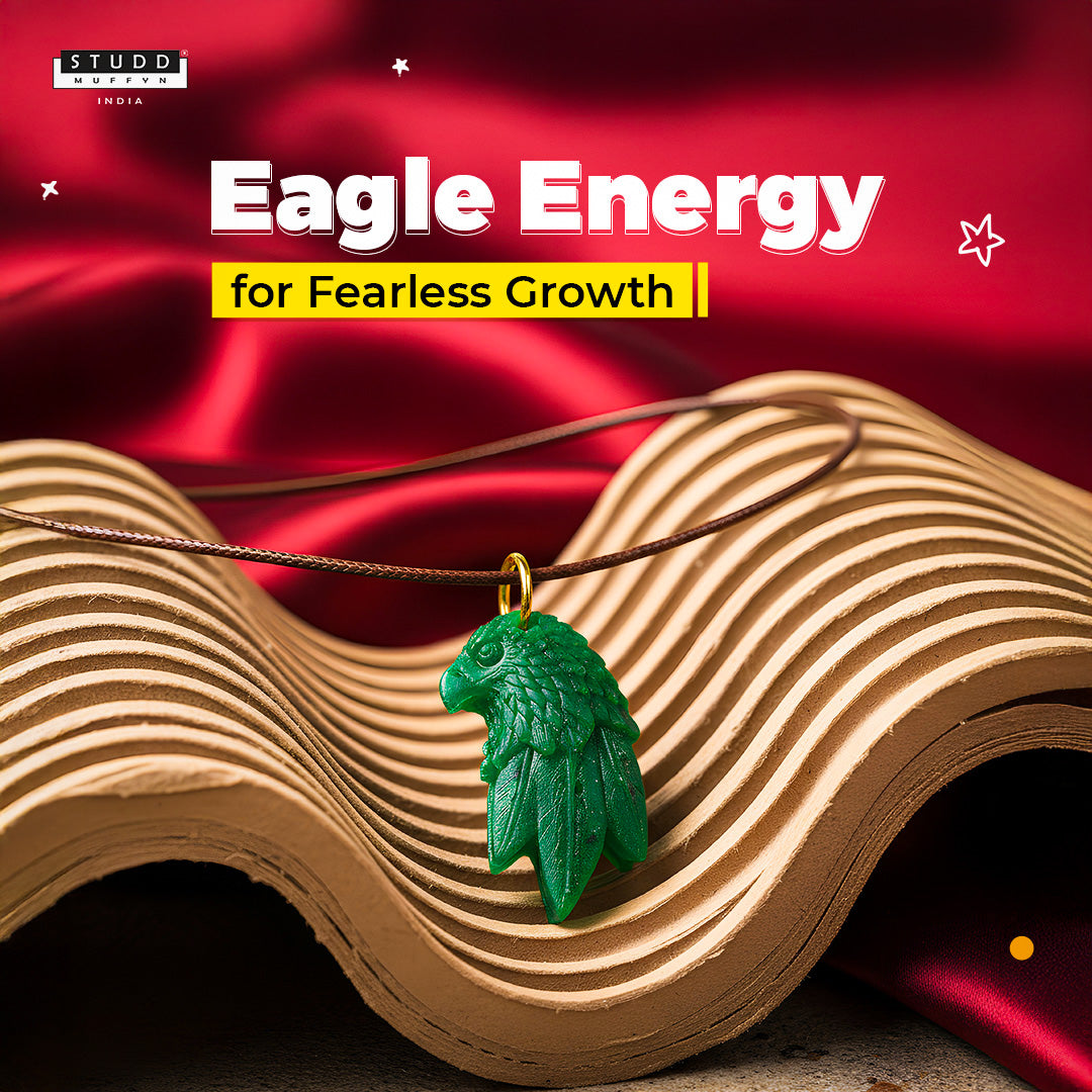 Green Aventurine Eagle Pendant