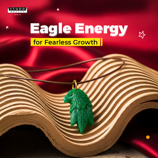 Green Aventurine Eagle Pendant