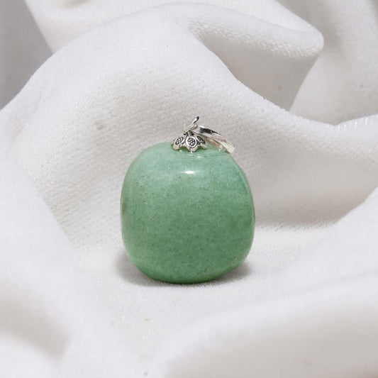 Green Aventurine crystal (Wearable Pendant without chain)