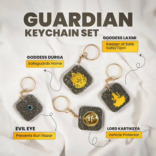 Guardian Keychain Set: Pack of 4