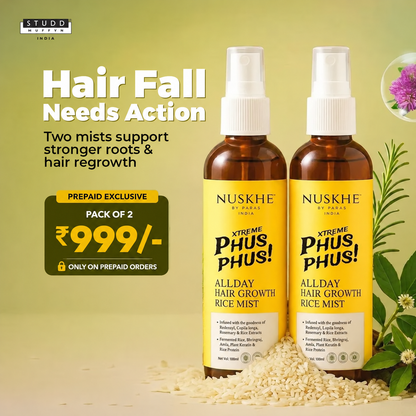 Xtreme Phus Phus All Day Hair Regrowth Rice Mist- Pack of 2