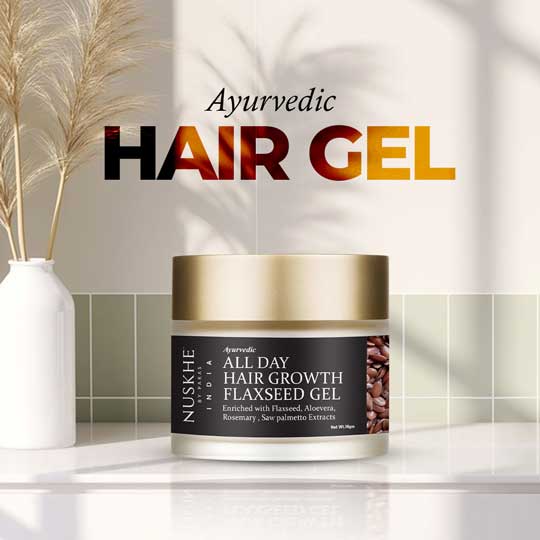 Ayurvedic Flaxseed Hair Gel