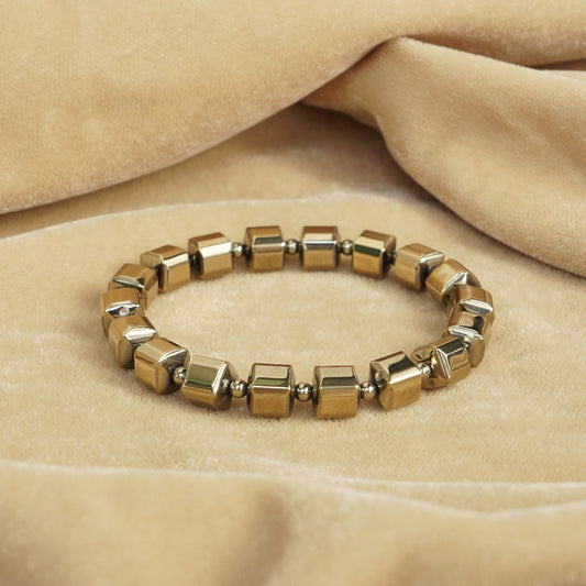 Gold Hematite Bracelet