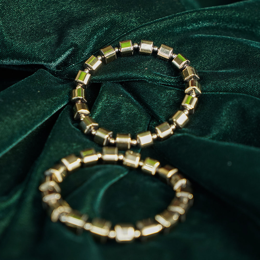 Gold Hematite Bracelet