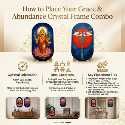 Power and Protection Crystal Frame Combo