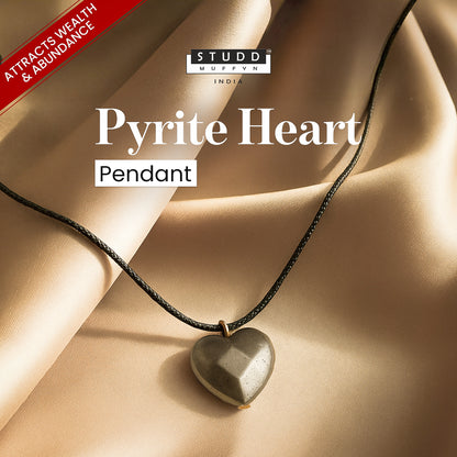 Pyrite Heart Pendent