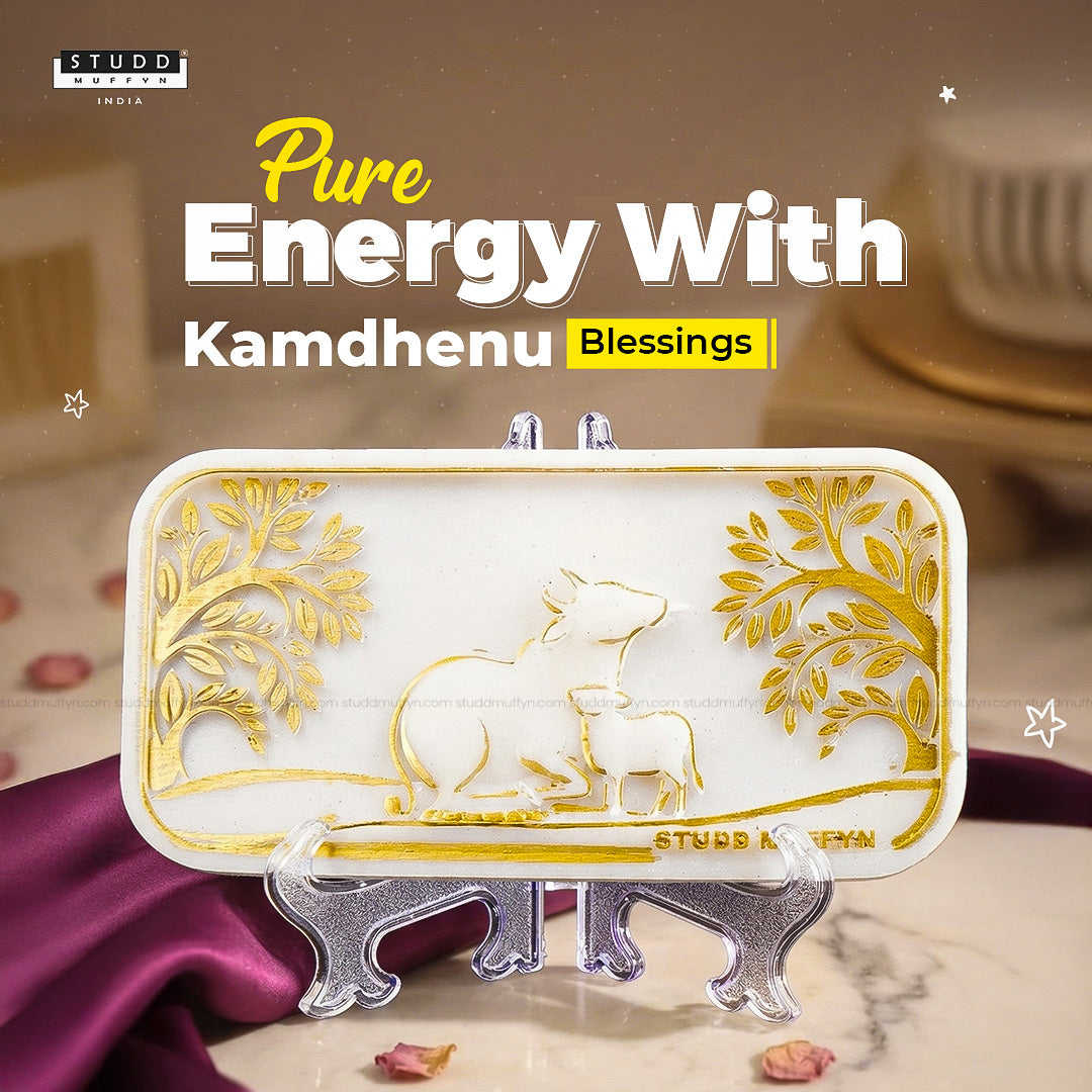 Kamdhenu Aura Shuddhi Selenite Plate