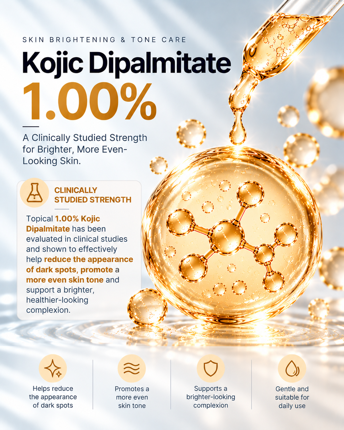 Mandelic Acid 2% Pigmentation Face Wash | Niacinamide 4% + Kojic Dipalmitate 1% (100ml)