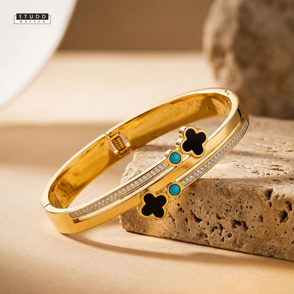 LUVIYA 18K Gold Tone Plated Bracelet
