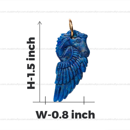 Lapis Lazuli Horse Pendant