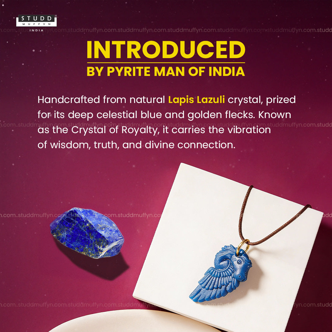 Lapis Lazuli Horse Pendant