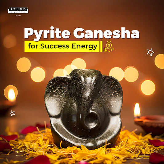 Lord Ganesha Pyrite Idol