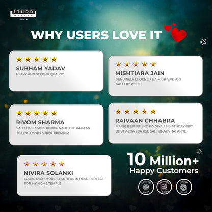 Majestic White Elephant Pyrite Plate [ Rectangle Shape ]