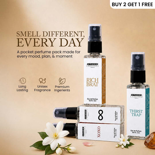 Mini Pocket Perfumes (Pack Of 4 x 10ml)