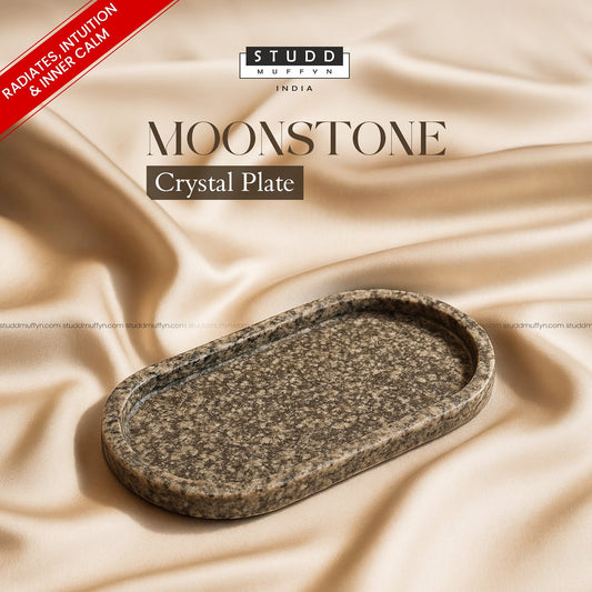 Moonstone Crystal Plate