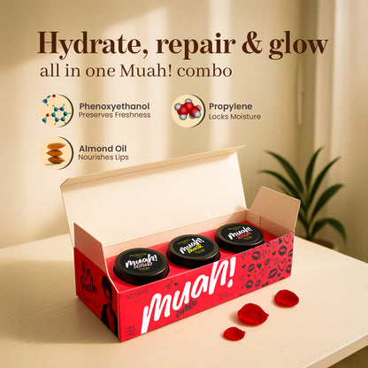 Muah Combo / 3-Step Lip Care Solution