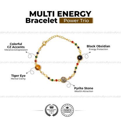 Multi Energy Balance Bracelet