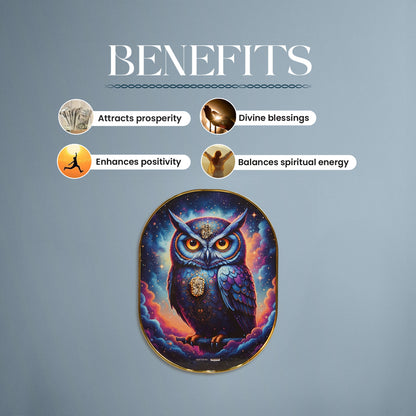 Mystic Owl Pyrite Plate [Capsule Frame]