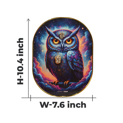 Mystic Owl Pyrite Plate [Capsule Frame]
