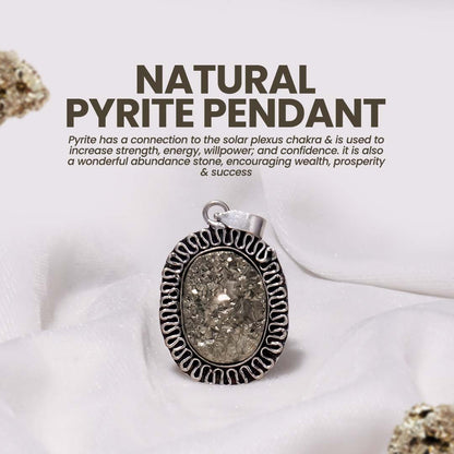 Natural Pyrite Pendant