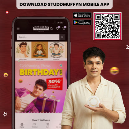 Selenite Coaster with Gold Waves