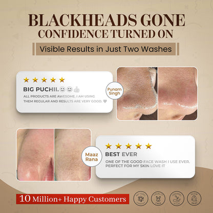 Nialuronic Blackheads Face Wash