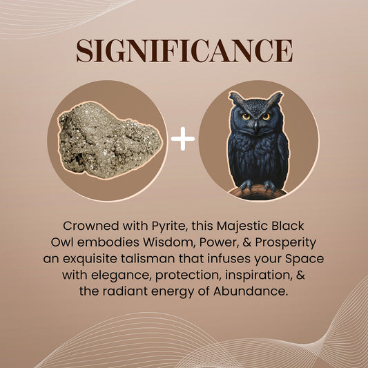 Pyrite Owl By Studd Muffyn