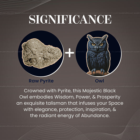 Pyrite Owl By Studd Muffyn