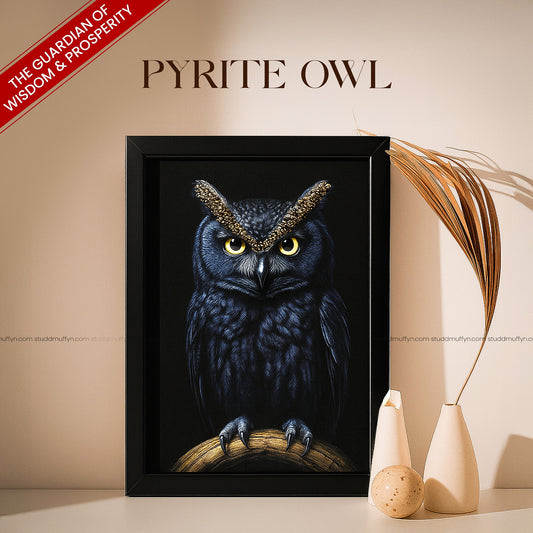 Pyrite Owl By Studd Muffyn
