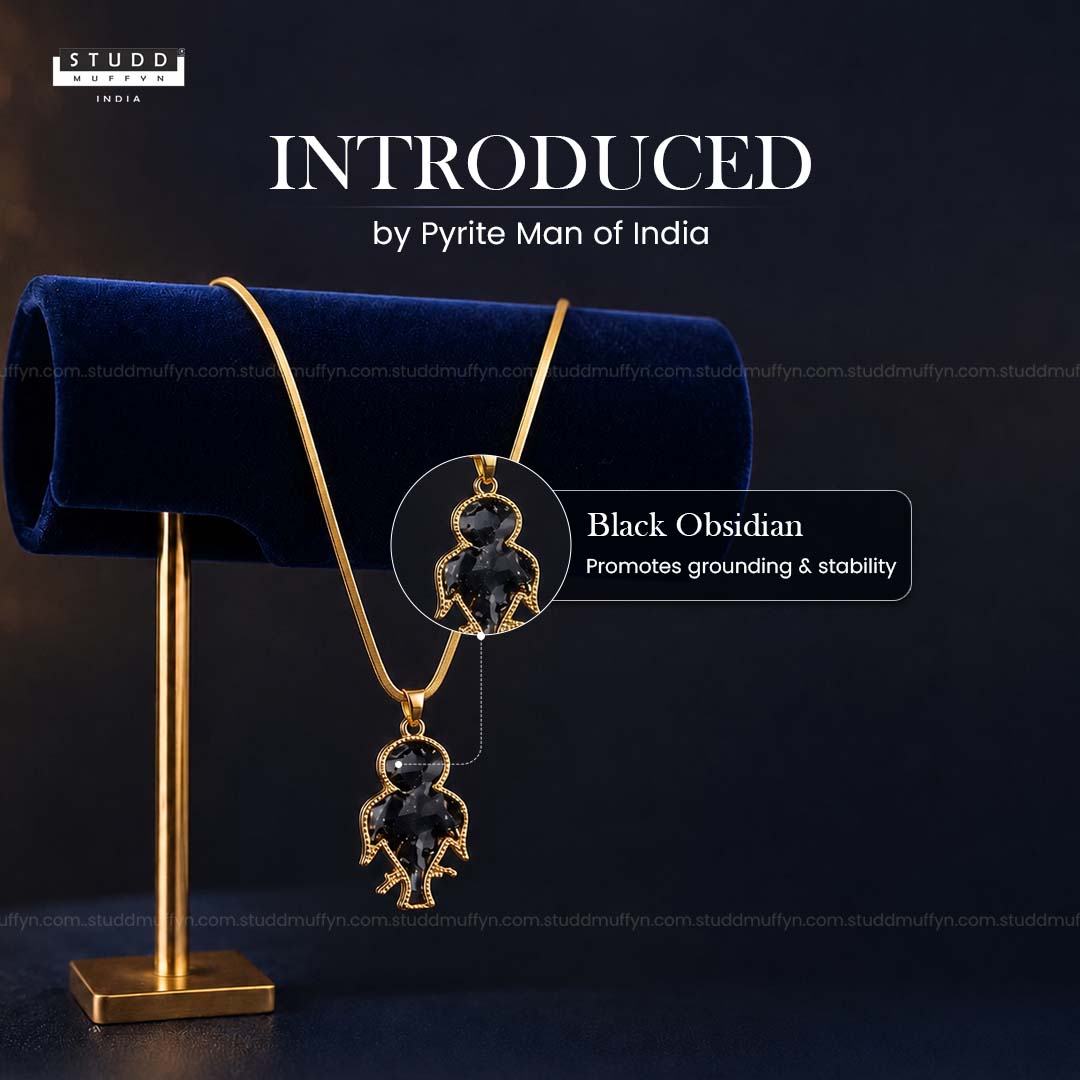 The Protection OWL pendant - 24k Gold Tone Plated [ With Chain ]