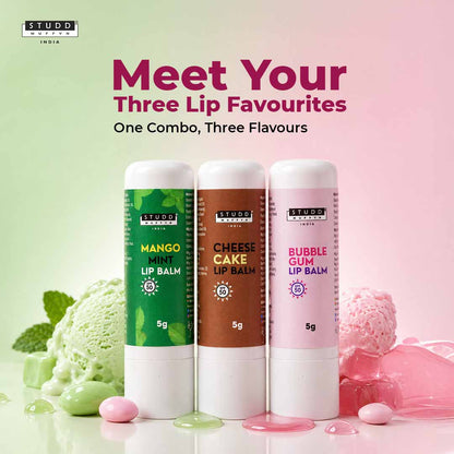 Pack of 3 Lip Balms SPF 50