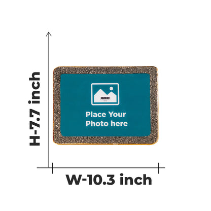 Personalised Crystal Pyrite Photo Frame