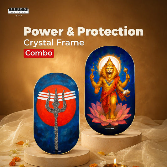 Power and Protection Crystal Frame Combo