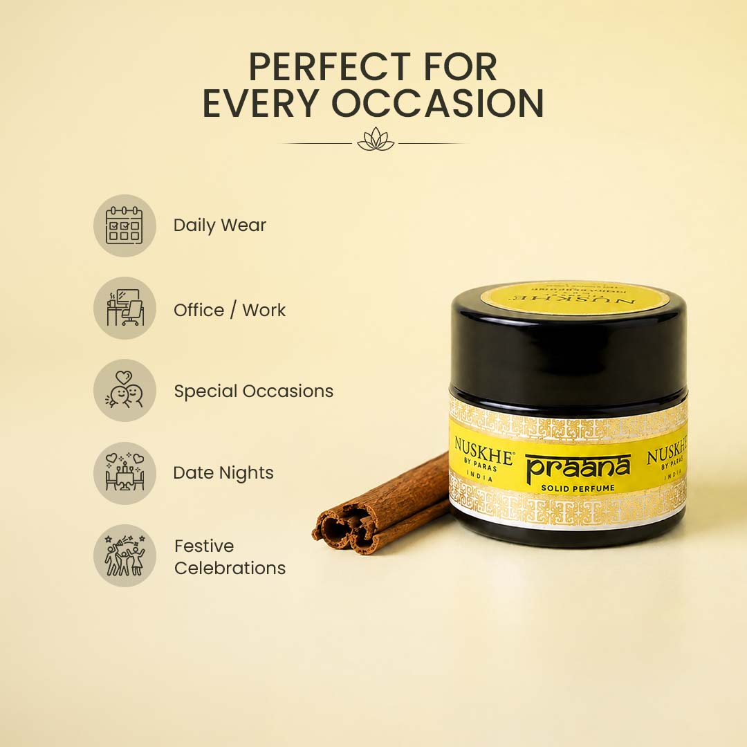 Praana Solid Perfume For Men & Women