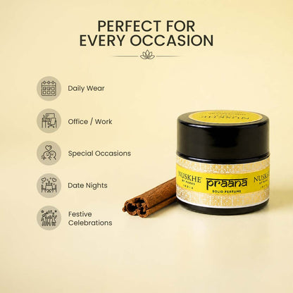 Praana Solid Perfume For Men & Women