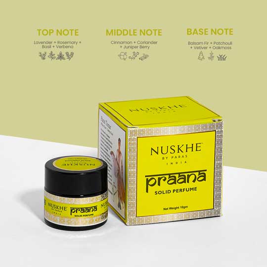 Praana Solid Perfume Nuskhe By Paras ✽ For Men & Women