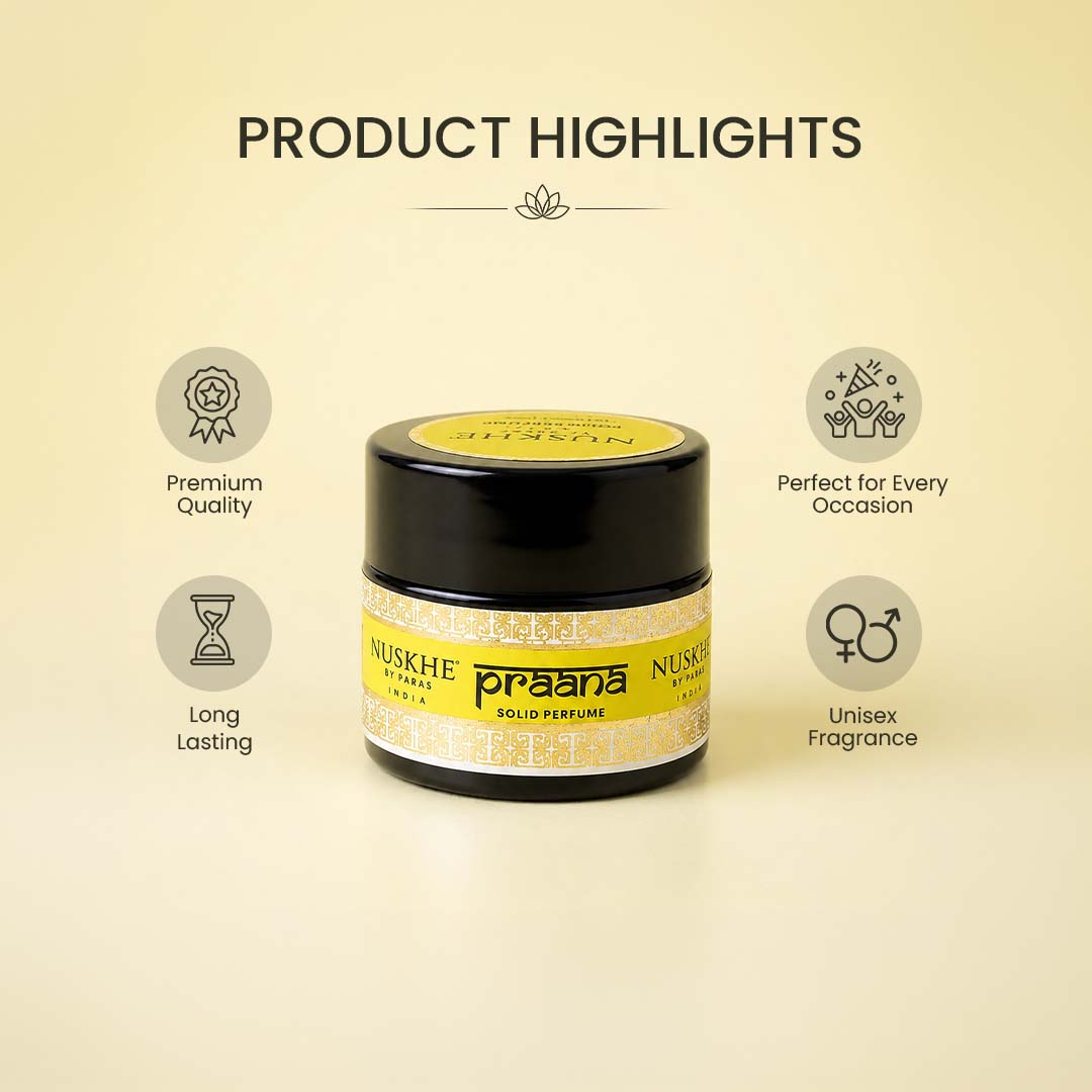 Praana Solid Perfume For Men & Women