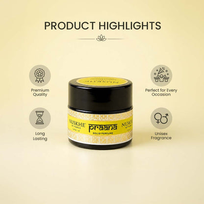 Praana Solid Perfume For Men & Women