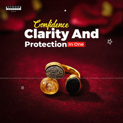 Prosperity Protection Pyrite Ring