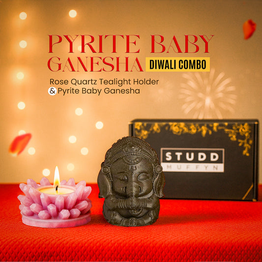 Pyrite Baby Ganesha Diwali Combo