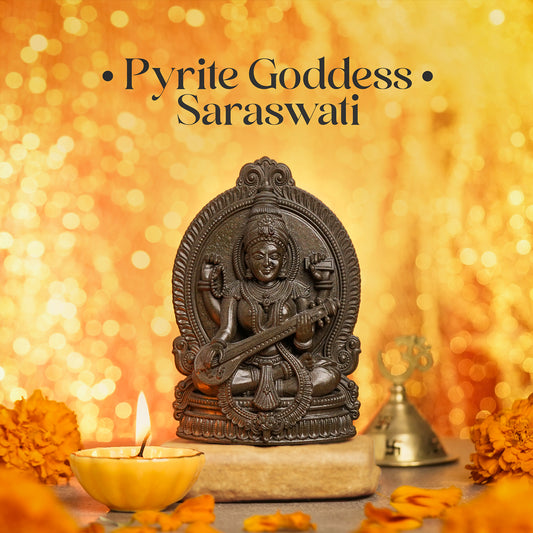 Pyrite Goddess Saraswati